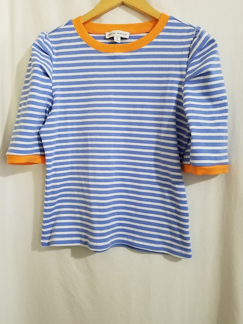 Rebecca Minkoff Striped T-Shirt — Size Medium 🌸